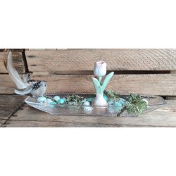 Glasfad L36xH4,3xB9 cm